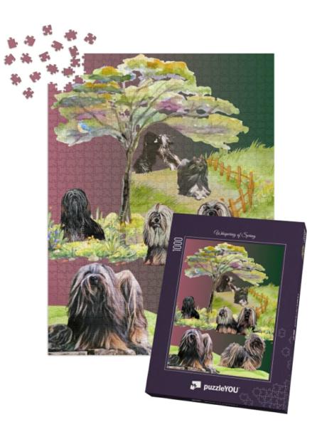 Whispering of Spring - Lhasa Apso